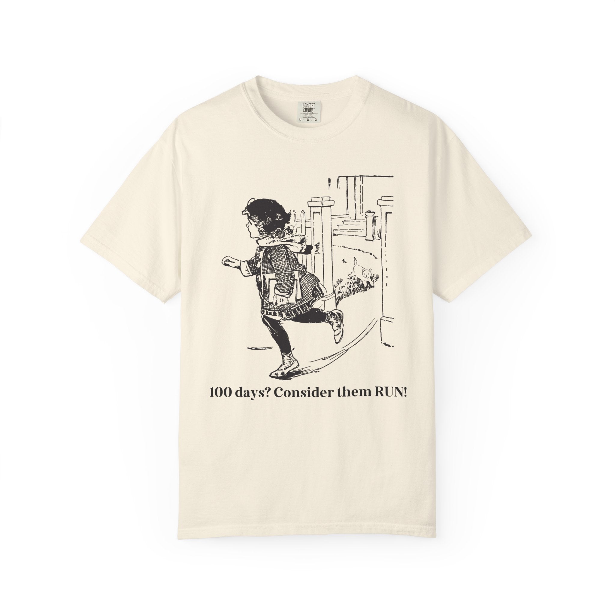 100 Days of School Teacher Tee Shirt for Cat Lover