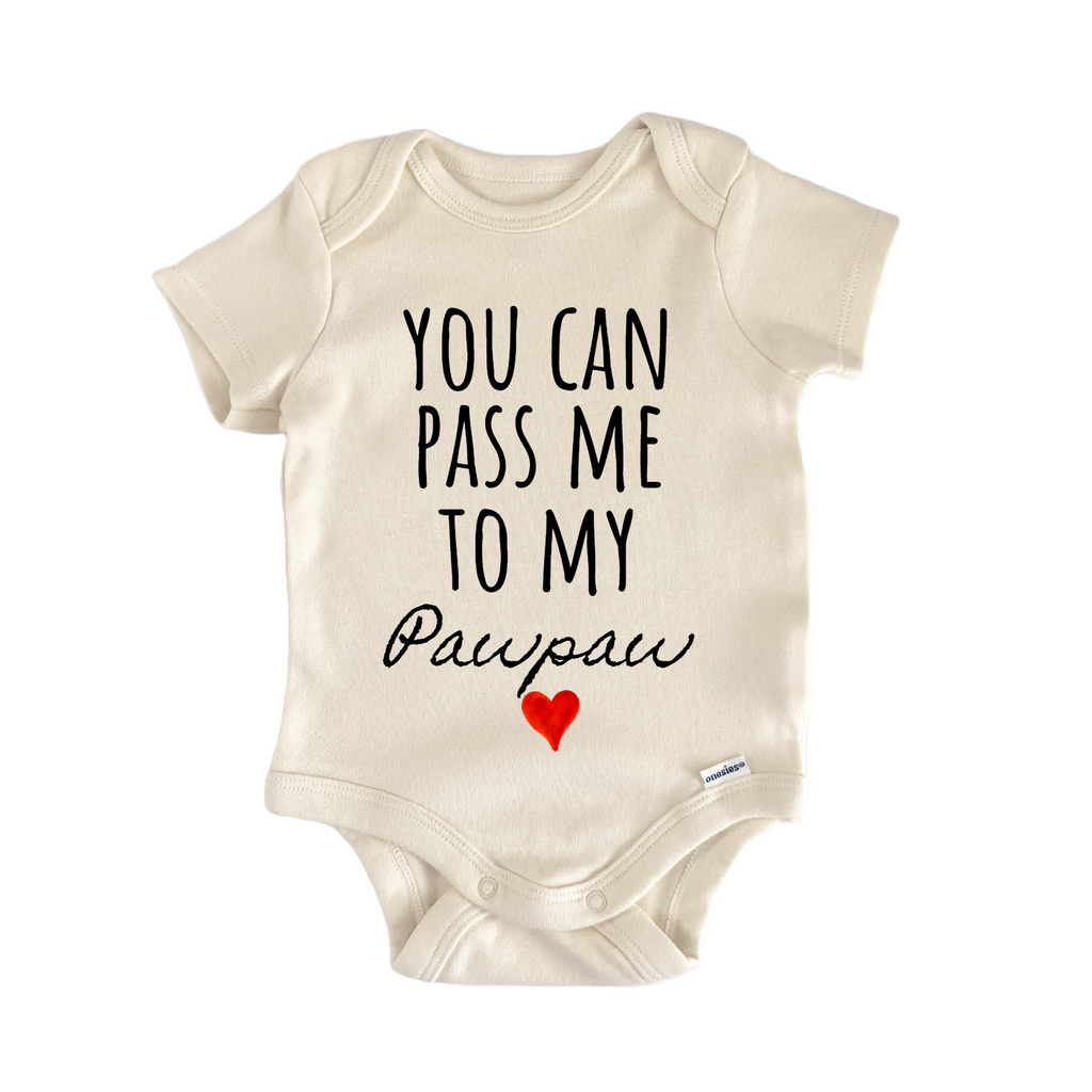Pawpaw Announcement Baby Gift Baby Bodysuit