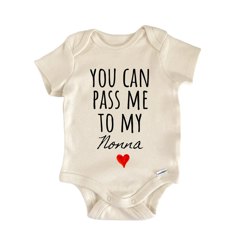 Nonna Announcement Baby Gift Baby Bodysuit