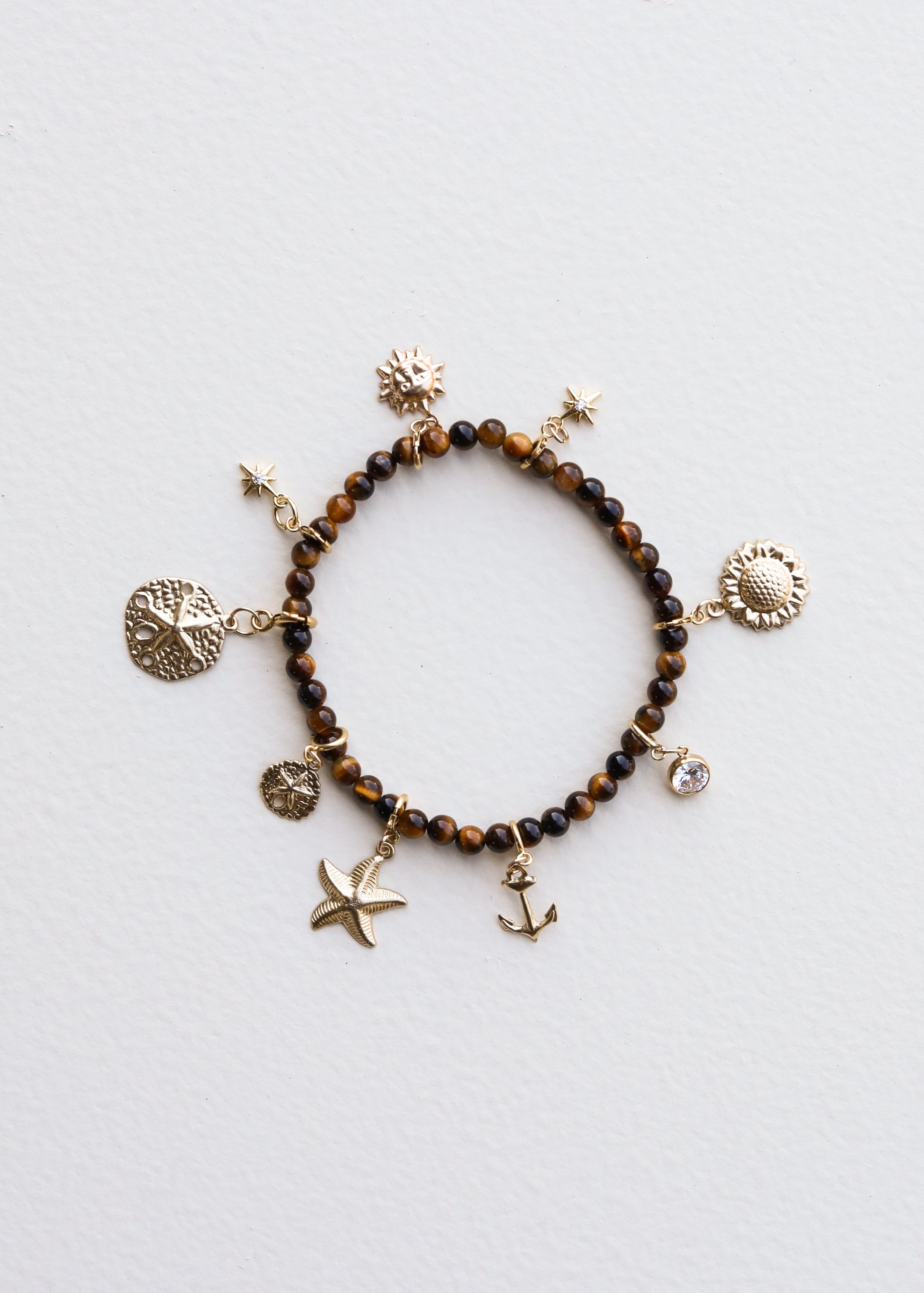 14K Gold Filled Charm - Sunflower