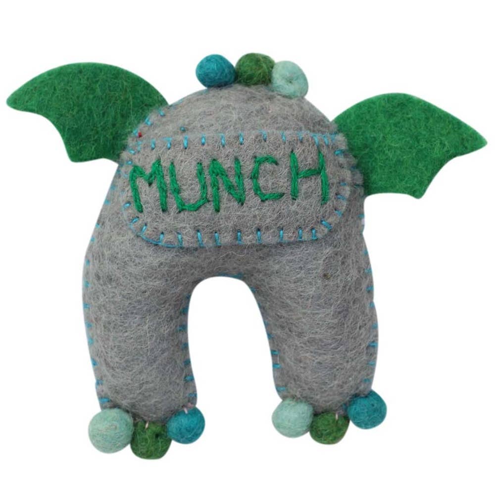 Tooth Fairy Pillow with Pocket for Money Sea Monster