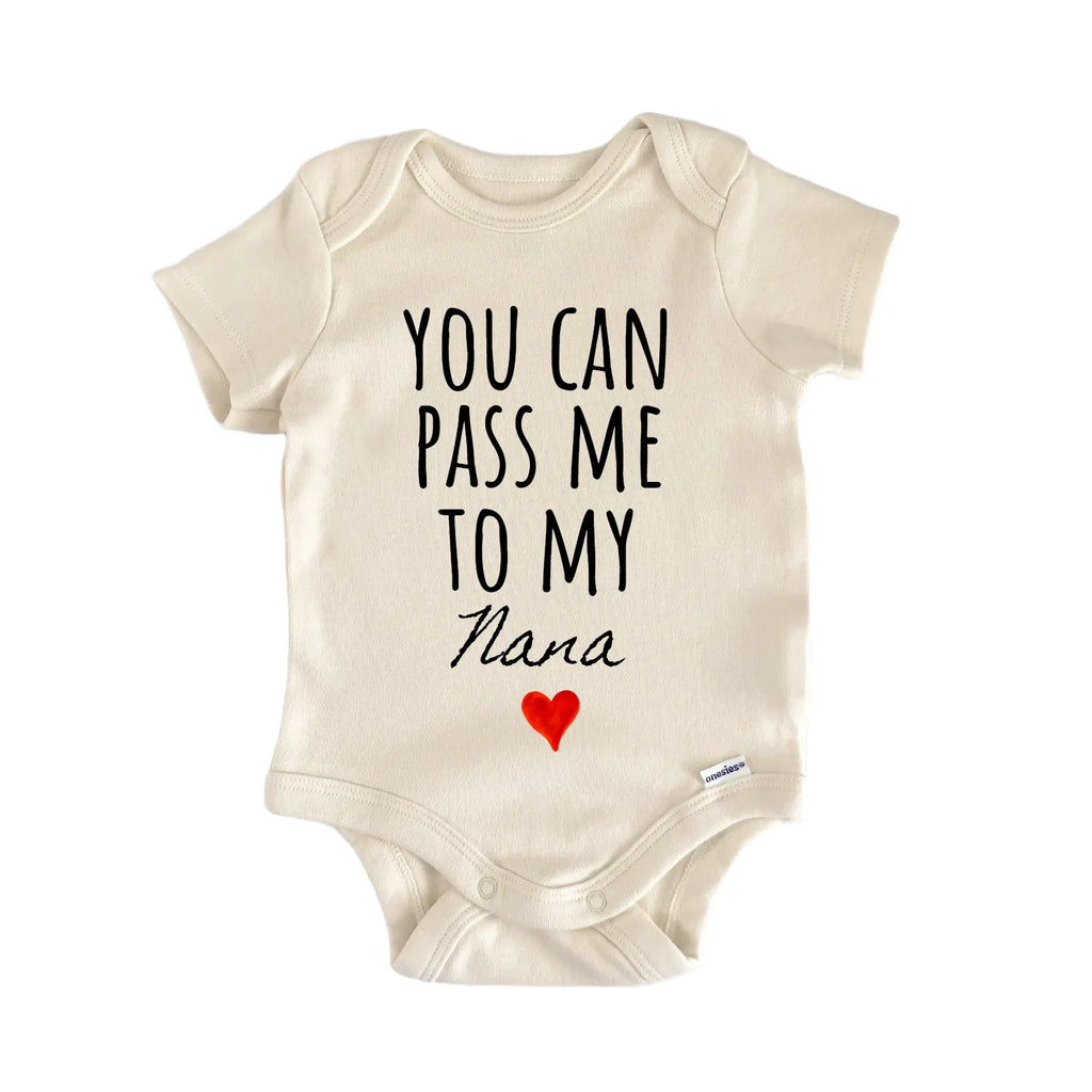 Nana Announcement Baby Gift Baby Bodysuit