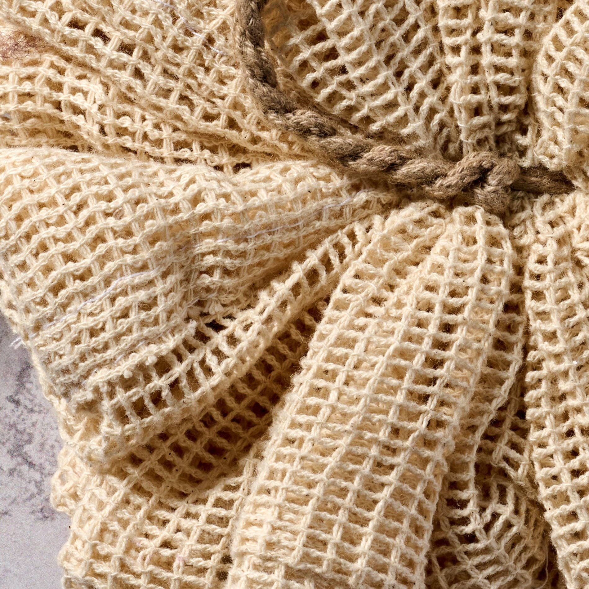 Organic Cotton Loofah Body Scrubber