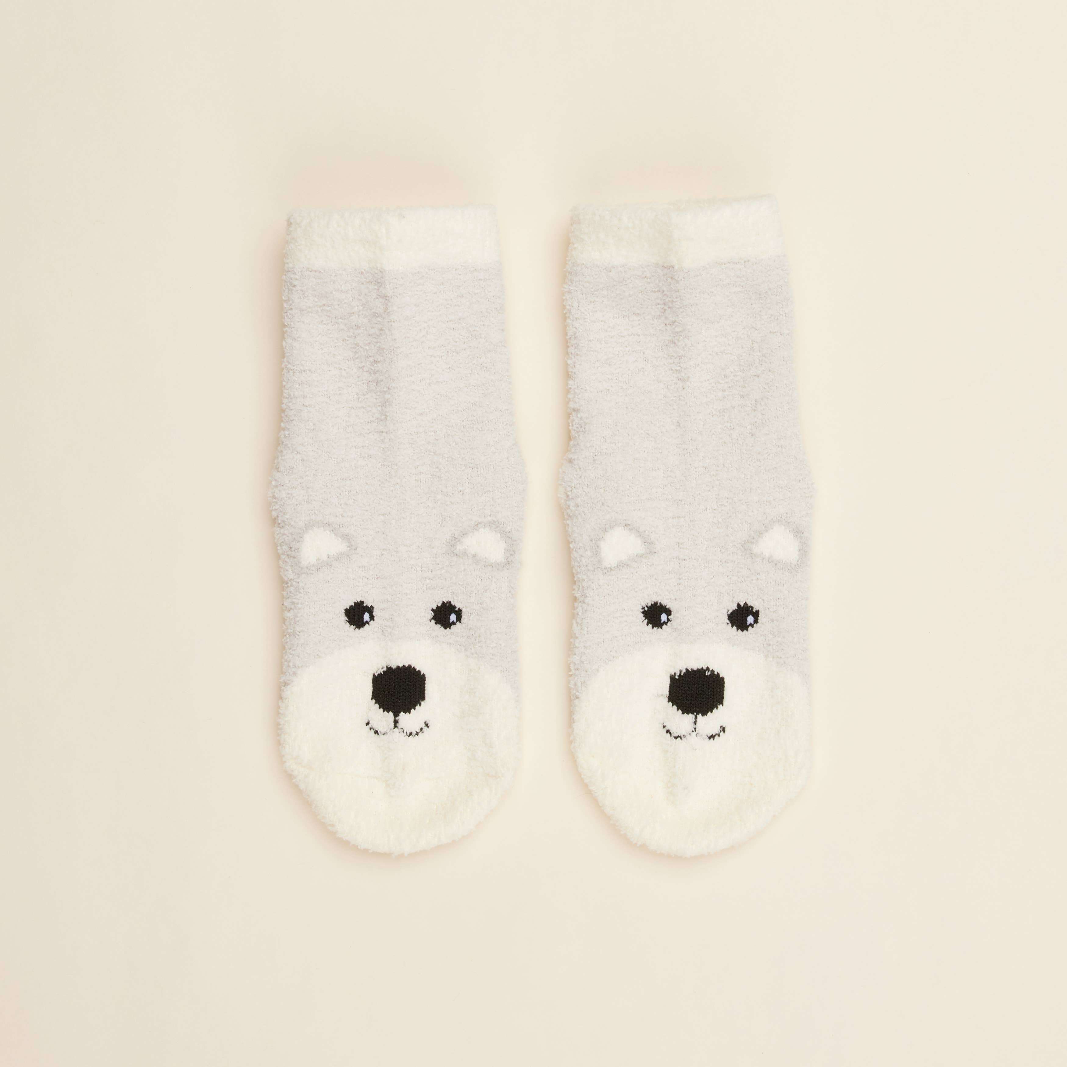 Warmies® Marshmallow Bear Crew Sock Set