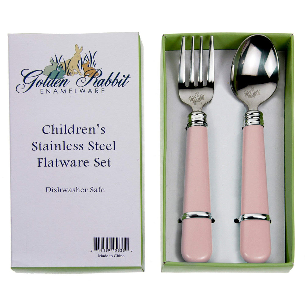 Golden Rabbit Children's SS Flatware Gift Set