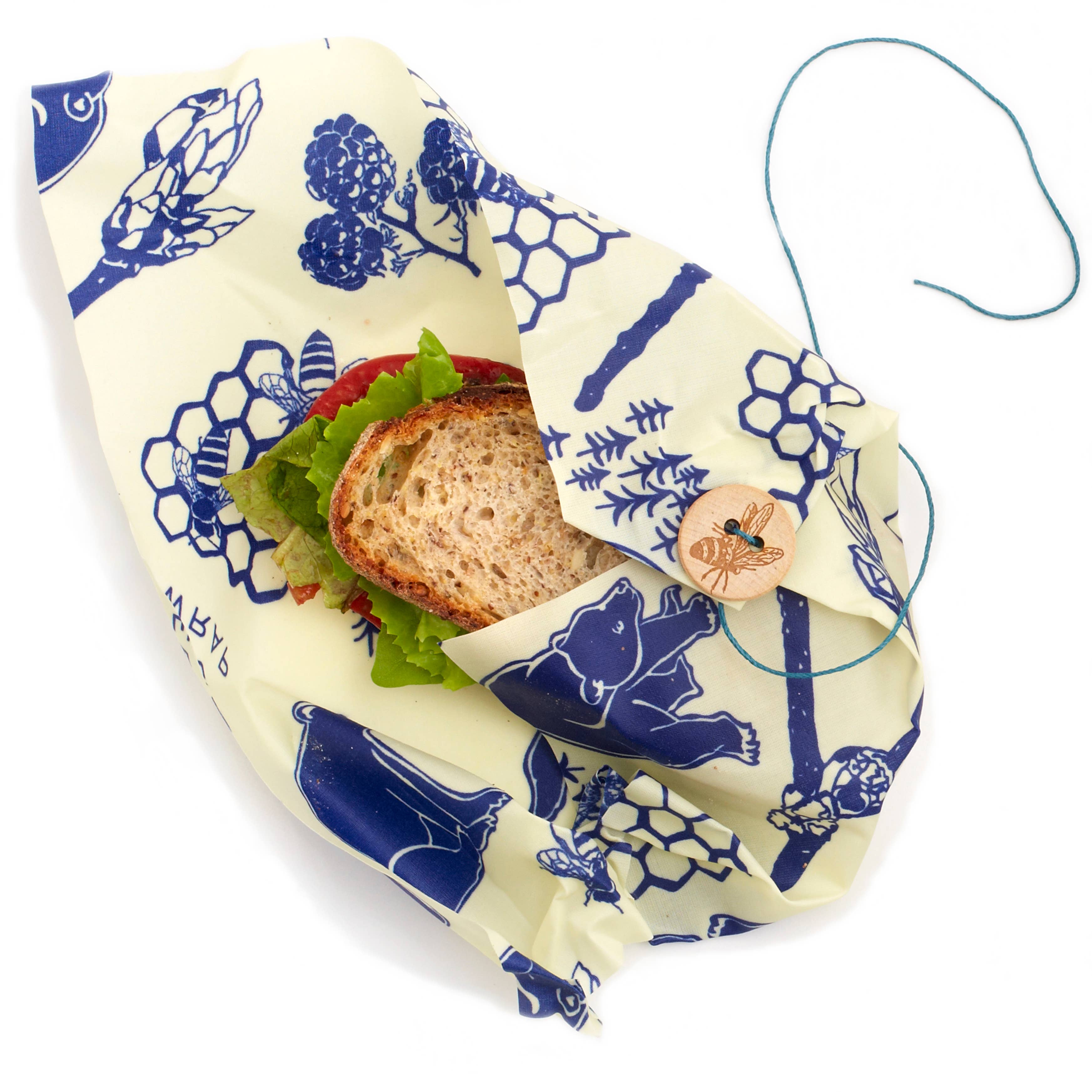 Bee's Wrap - Lunch Pack - Bees & Bears Print
