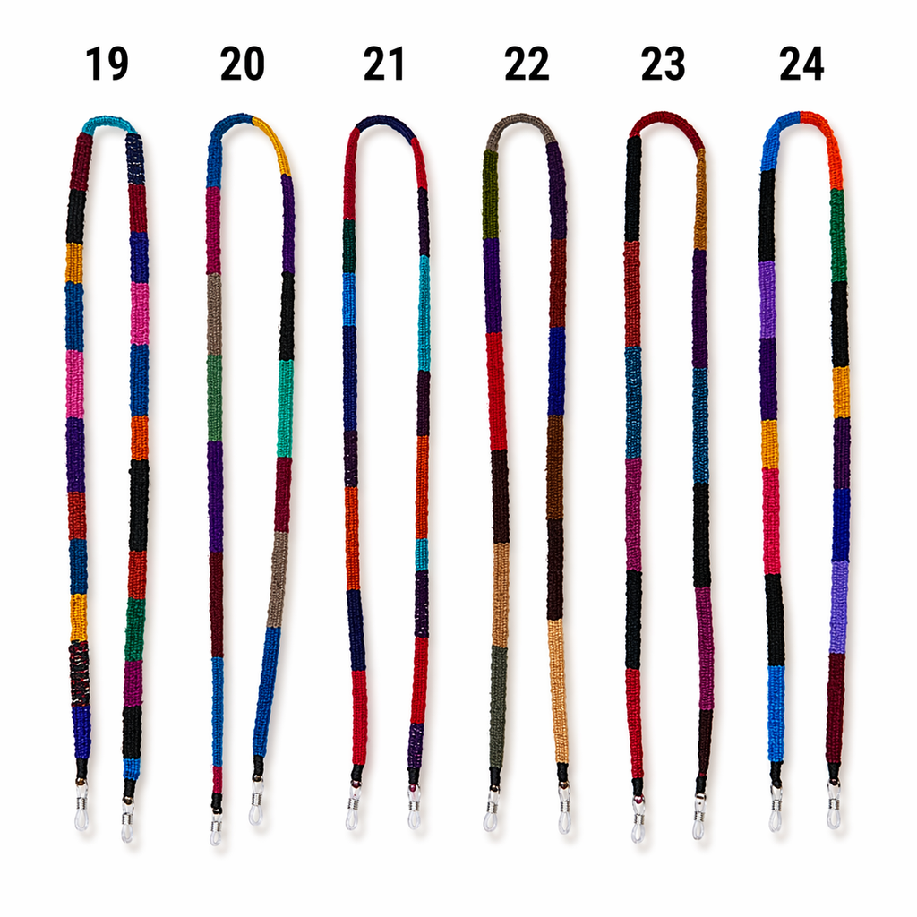 Pick Color! Guatemalan Artisan Woven Eyeglass Holders - Guatemala