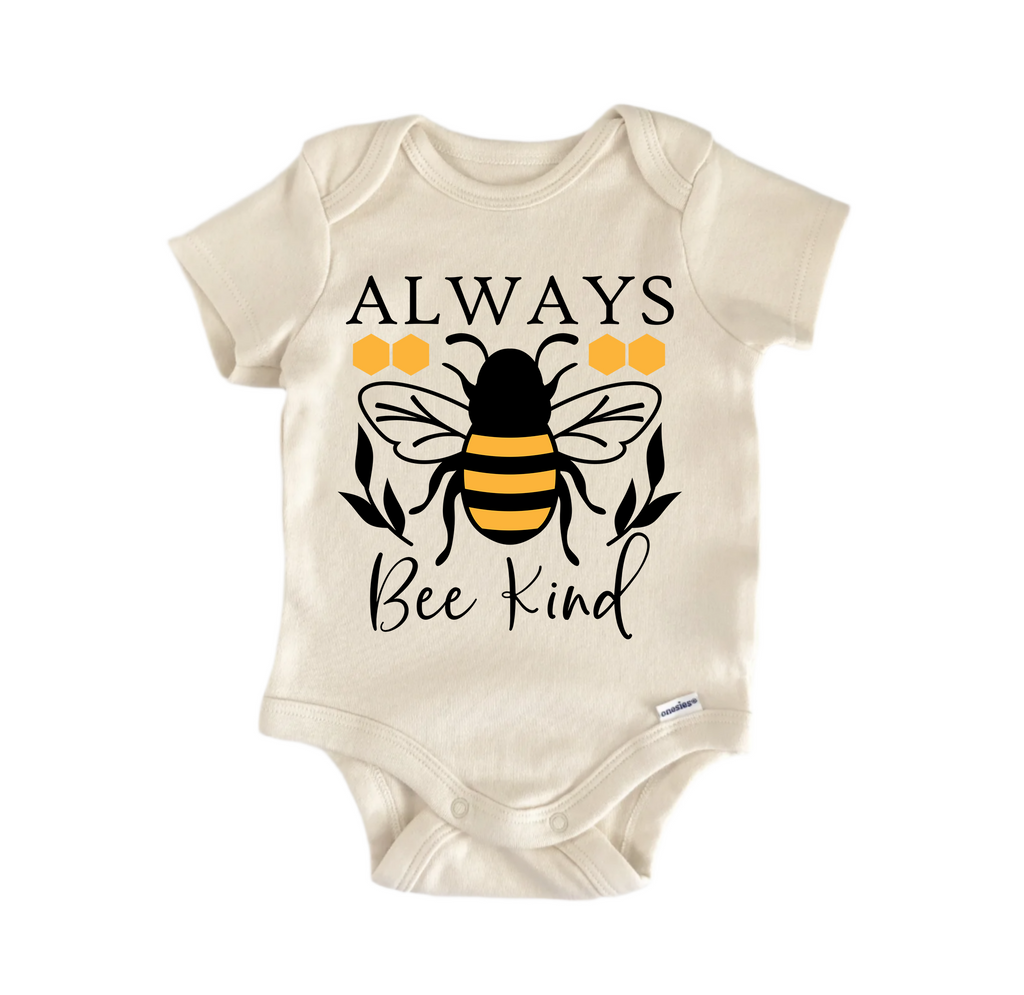 Always Bee Kind Honey Newborn Baby Onesie® Bodysuit