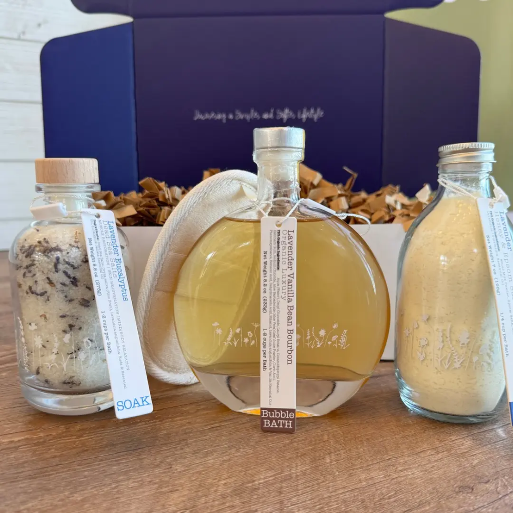 Bubbles & Soak Collection — Lavender Gift Set
