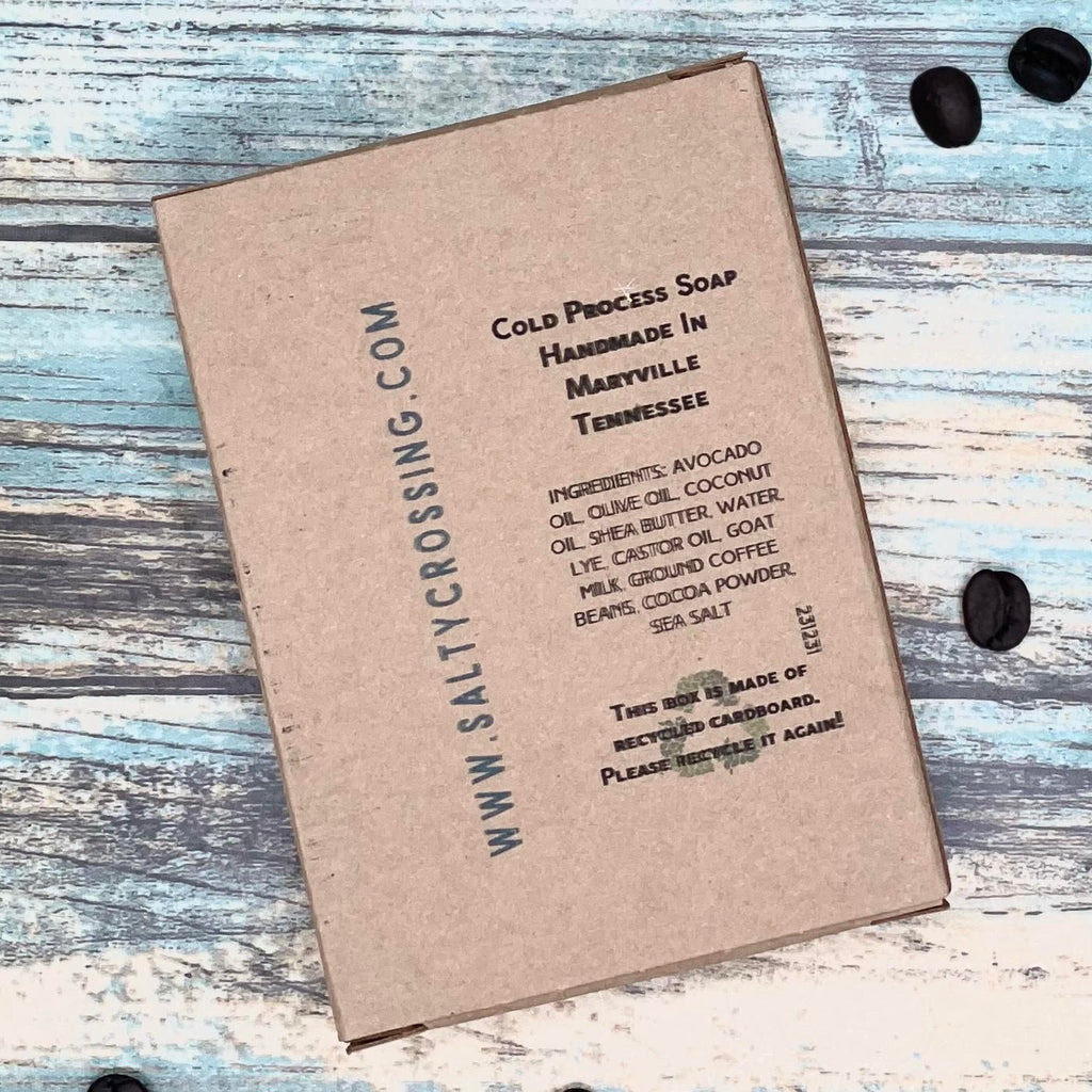 Coffee Scrub Soap Bar with Goat Milk