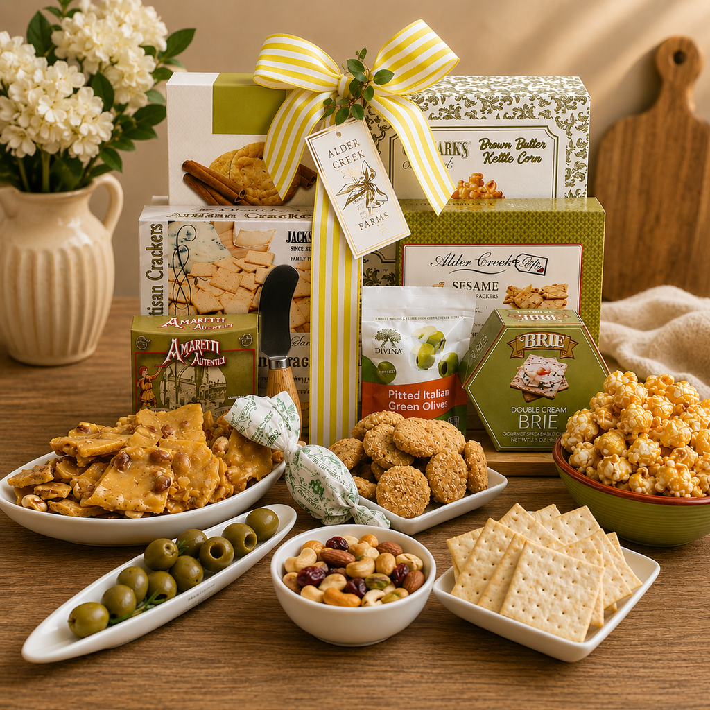 Charcuterie Board Gift Basket