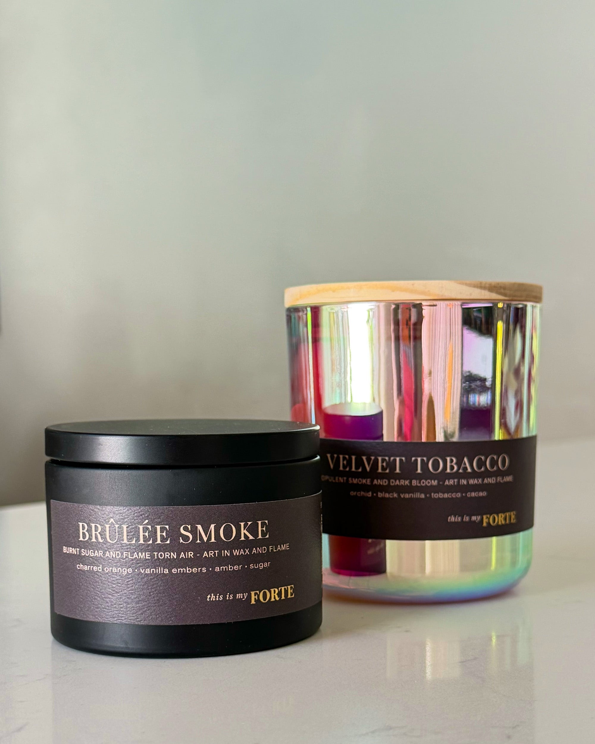 Grapefruit Static Travel Tin Candle