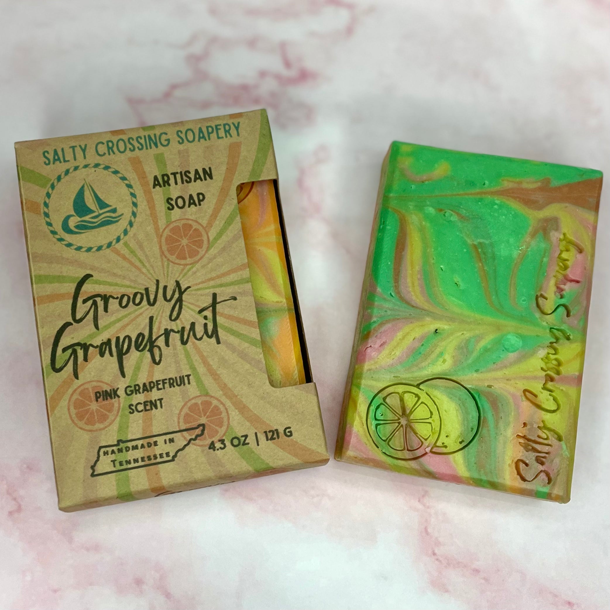 Groovy Grapefruit Artisan Soap Bar