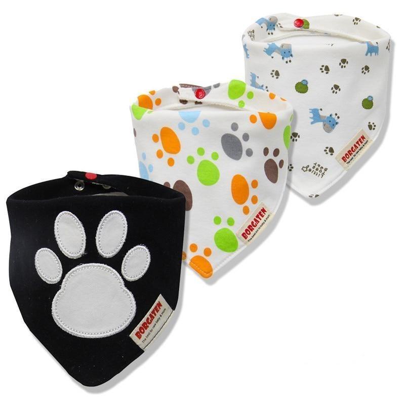 3PCS Waterproof Cotton Baby Burp Cloth Newborn