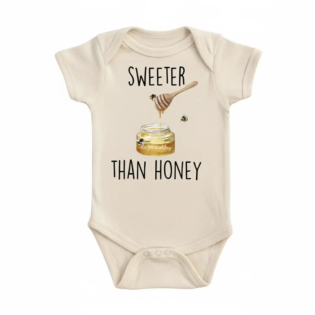 Honey Sweet Bee Newborn Baby Onesie® Bodysuit