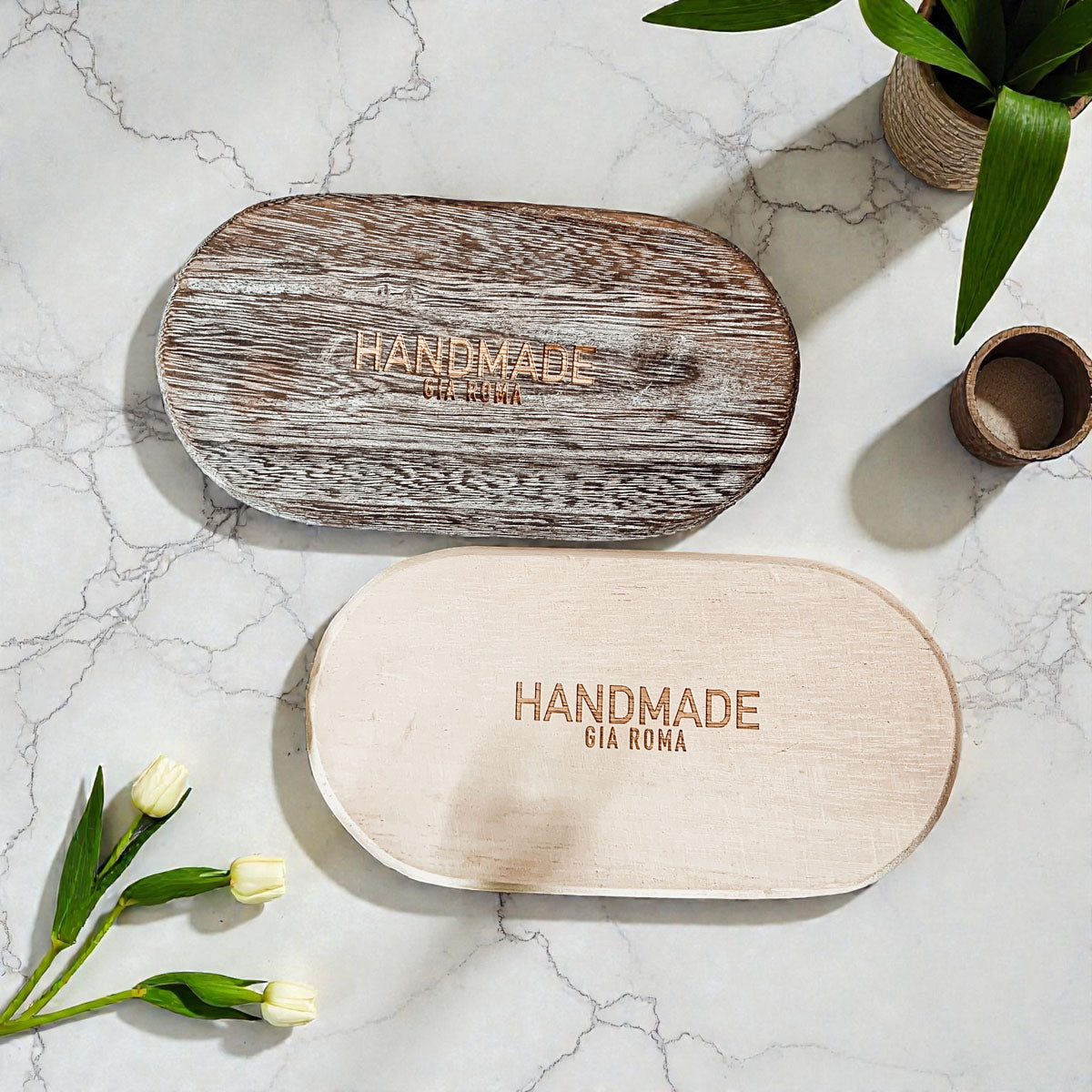 Rustic Wood Tray