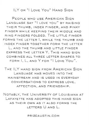 The "I Love You" Hand Sign ASL Sculpture in Brass
