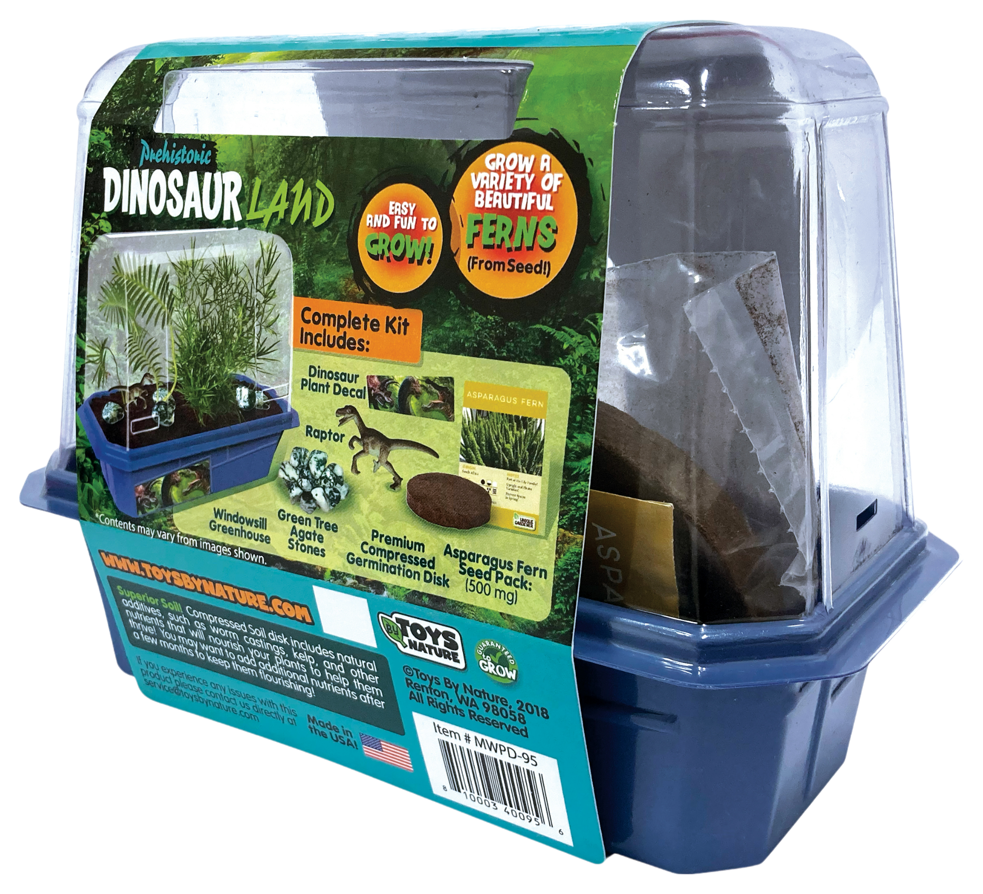 Prehistoric Dinosaur Land Mini World Terrarium