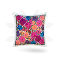 Flower Fields Embroidered Pillow Cover - Guatemala