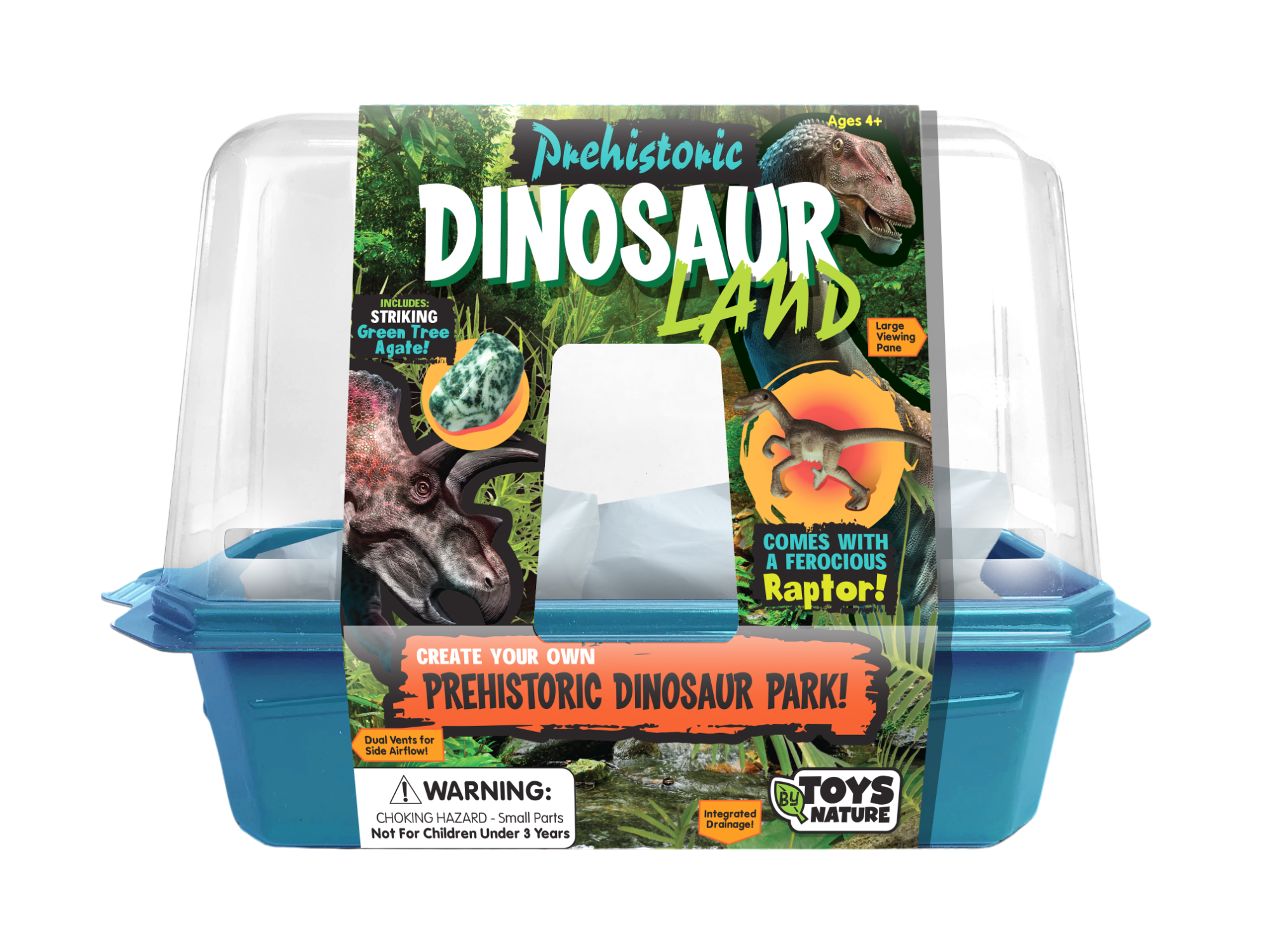 Prehistoric Dinosaur Land Mini World Terrarium
