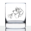 Bee Flower - Whiskey Rocks Glass - Cute Gifts for Bumblebee & Nature Lovers - 10.25 Oz