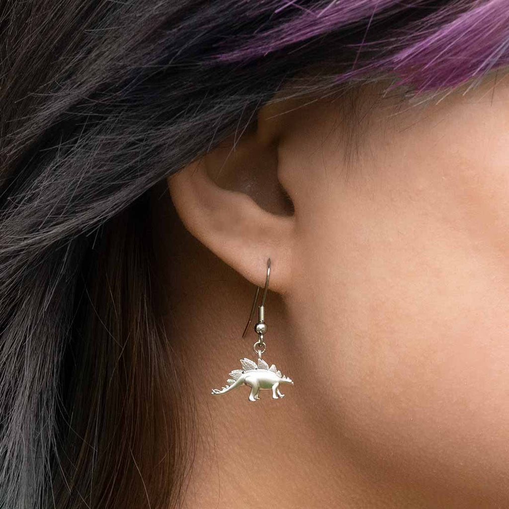 Pteradactyl & Stegosaurus Earrings