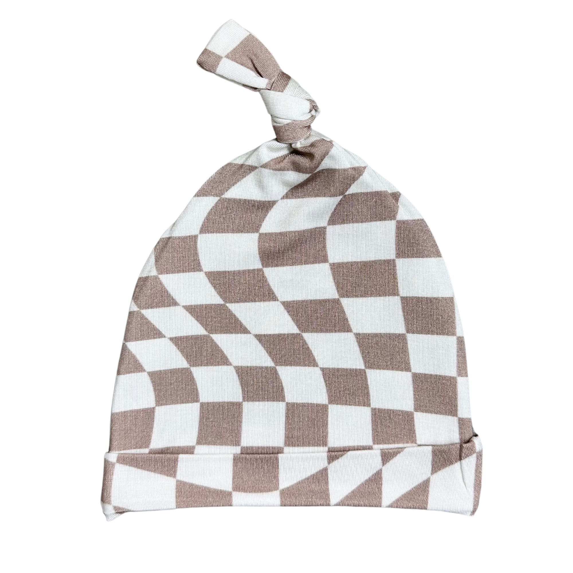 Mocha Swirl - Top-knot hat