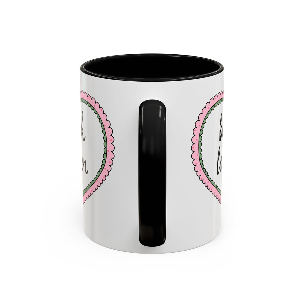 Book Lover Coffee Mug with Heart