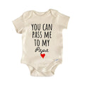 Papa Announcement Baby Gift Baby Bodysuit