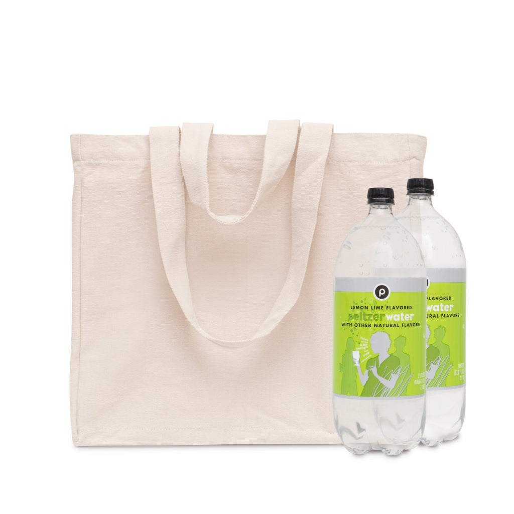 Cotton Canvas Jumbo Tote Bag Recycle for Groceries