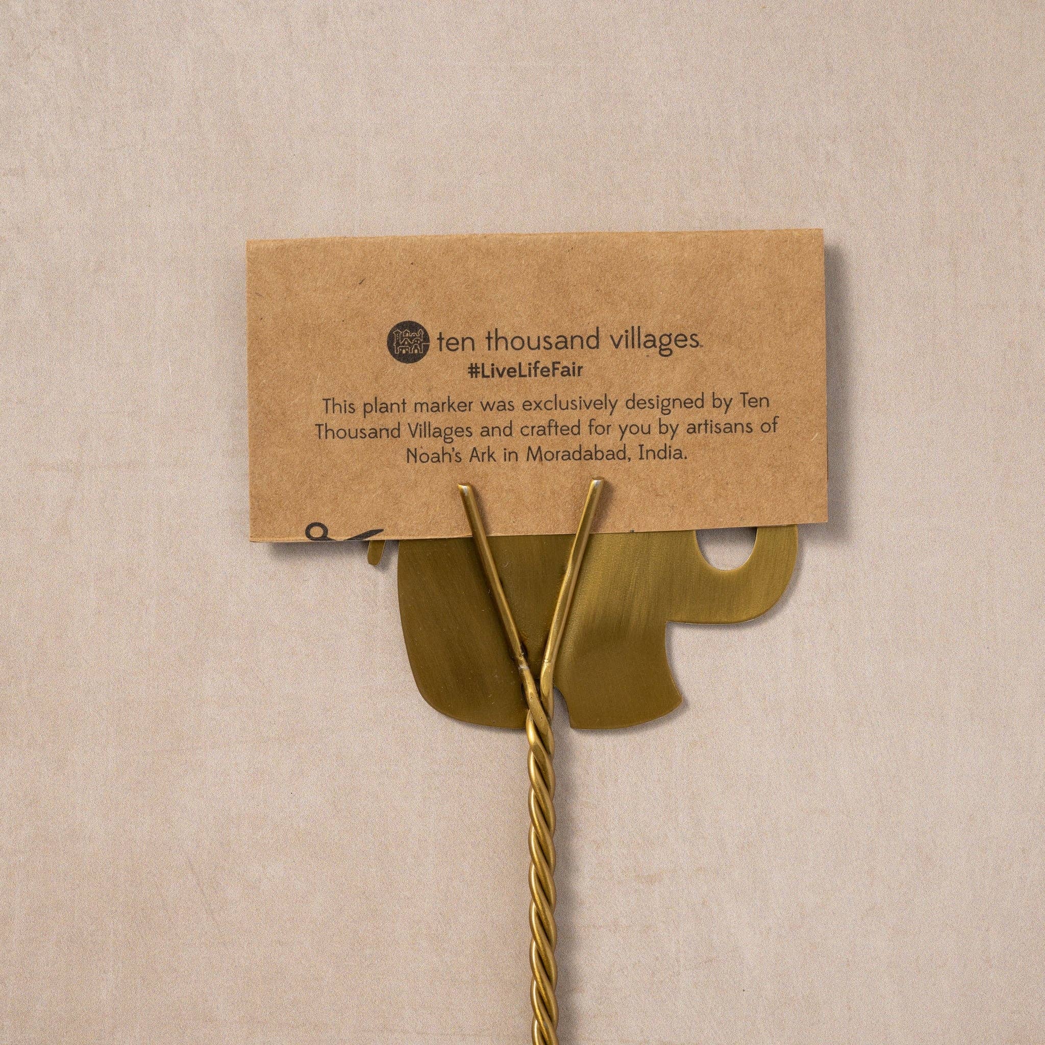 Elephant Plant Marker