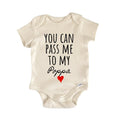 Poppa Announcement Baby Gift Baby Bodysuit
