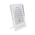 LELLOBABY™ - Acrylic Picture Frame Double Clear (For 4" x 6" Vertical Photos)