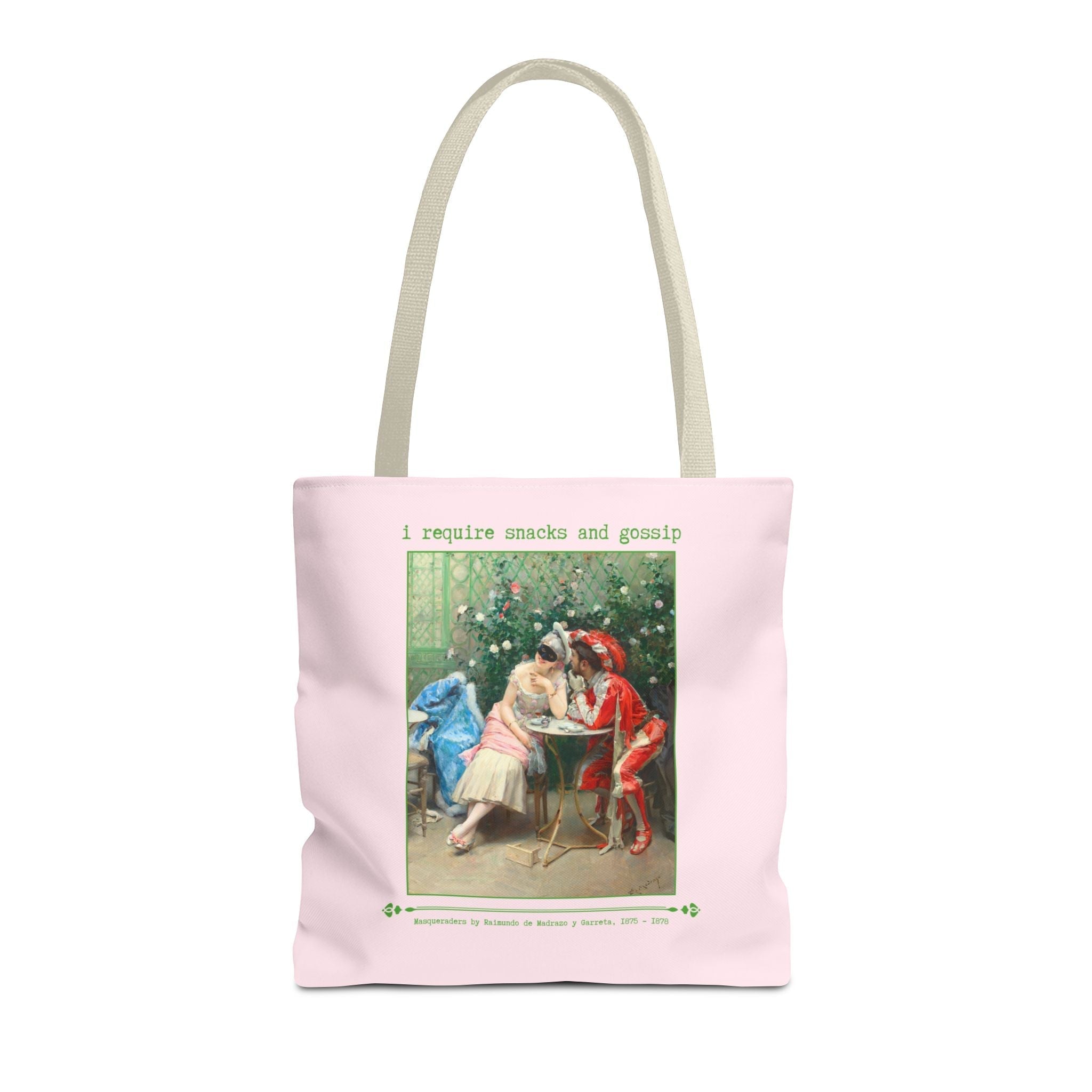 I Require Snacks and Gossip Tote