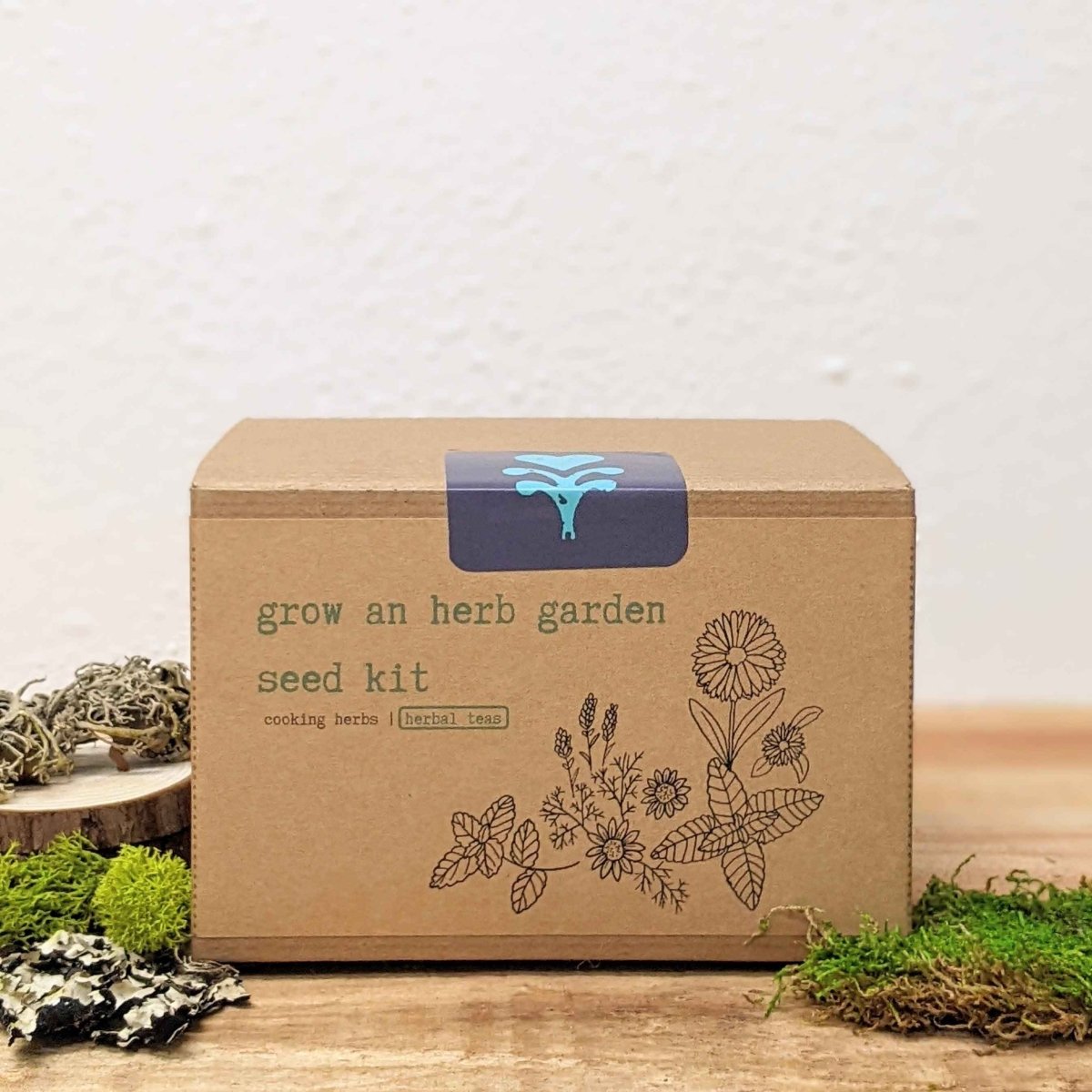 "Grow an Herb Garden" Herbal Teas Seed Kit