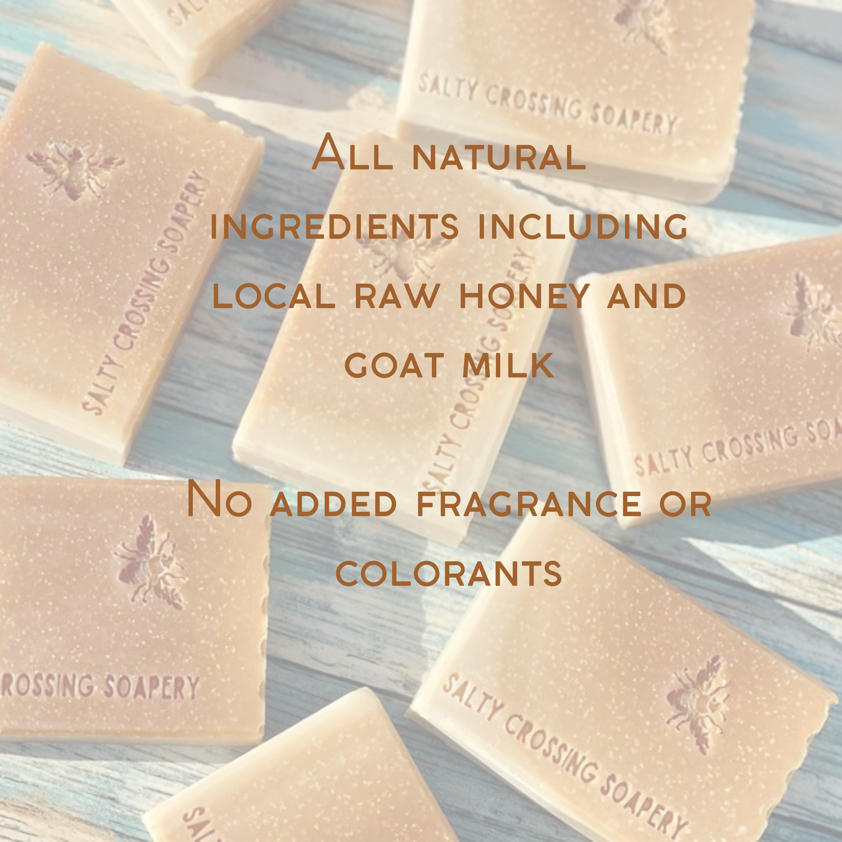 Honey & Oats Soap Bar with Tallow and Goat Milk