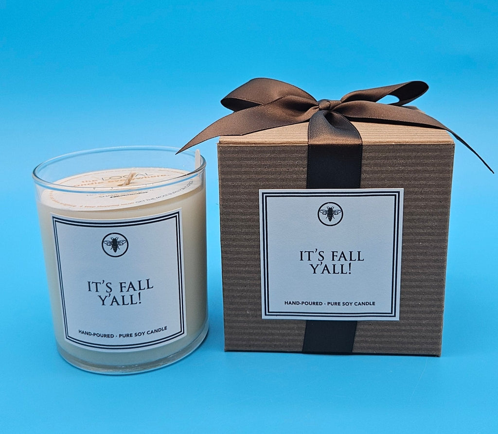 It's Fall Y'all! Soy Candle- Seasonal Scents