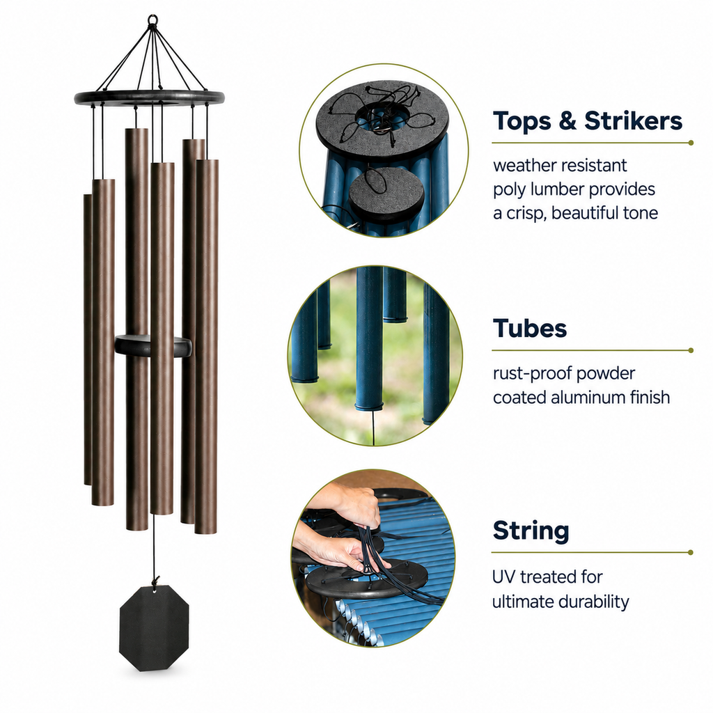 Garden Gate Chorus Series Wind Chimes