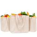 Cotton Canvas Jumbo Tote Bag Recycle for Groceries