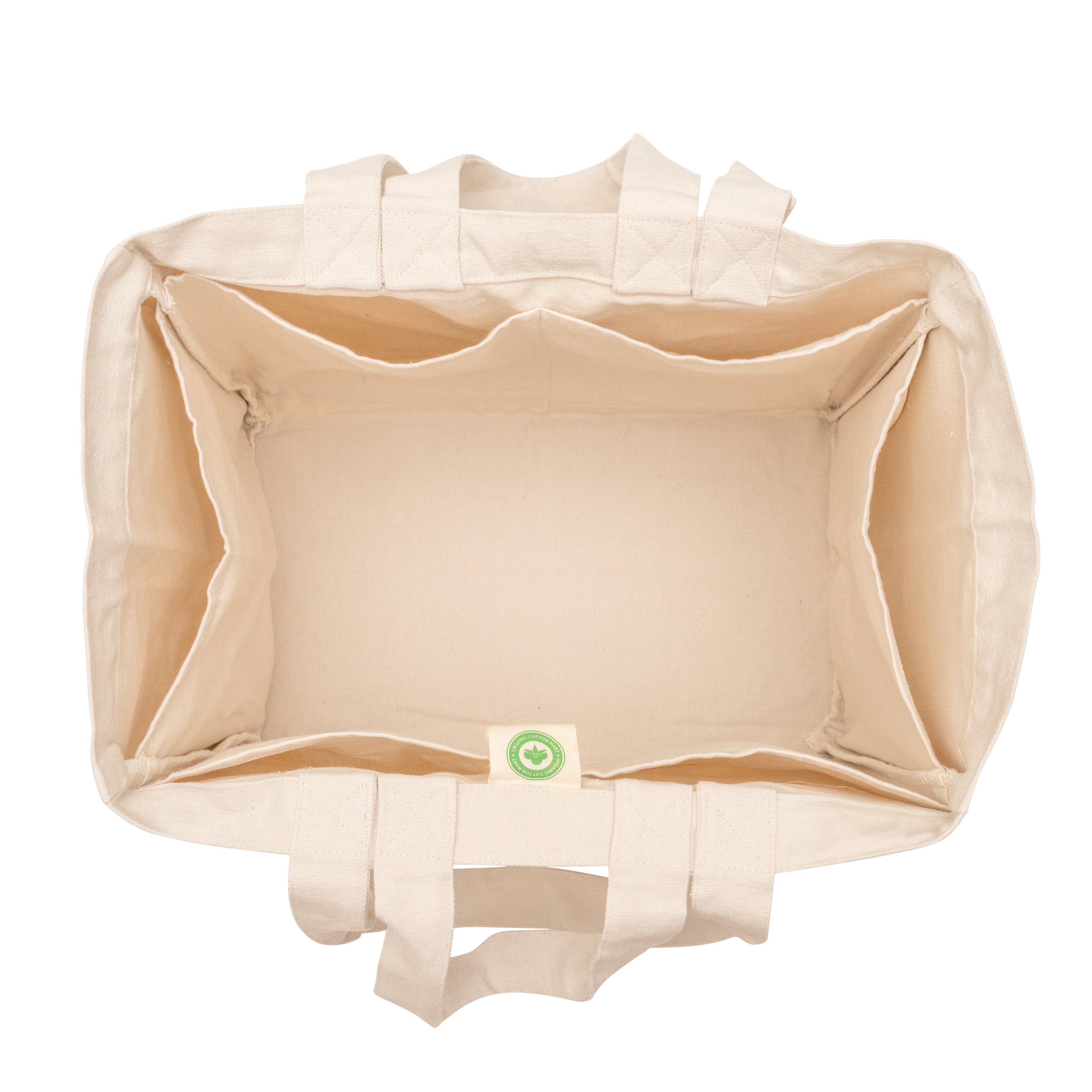 Cotton Canvas Jumbo Tote Bag Recycle for Groceries