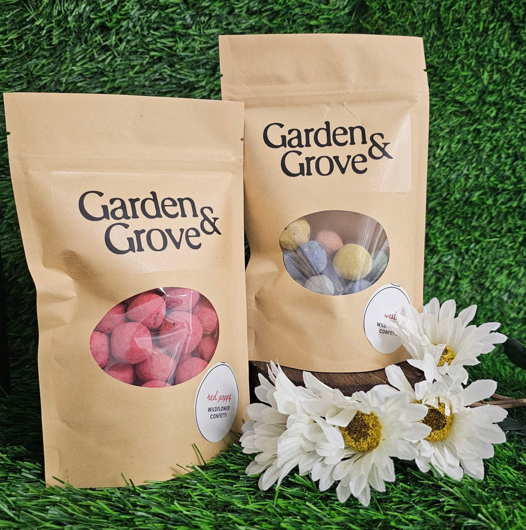 Drought-Tolerant Wildflower Garden Confetti Seed Balls