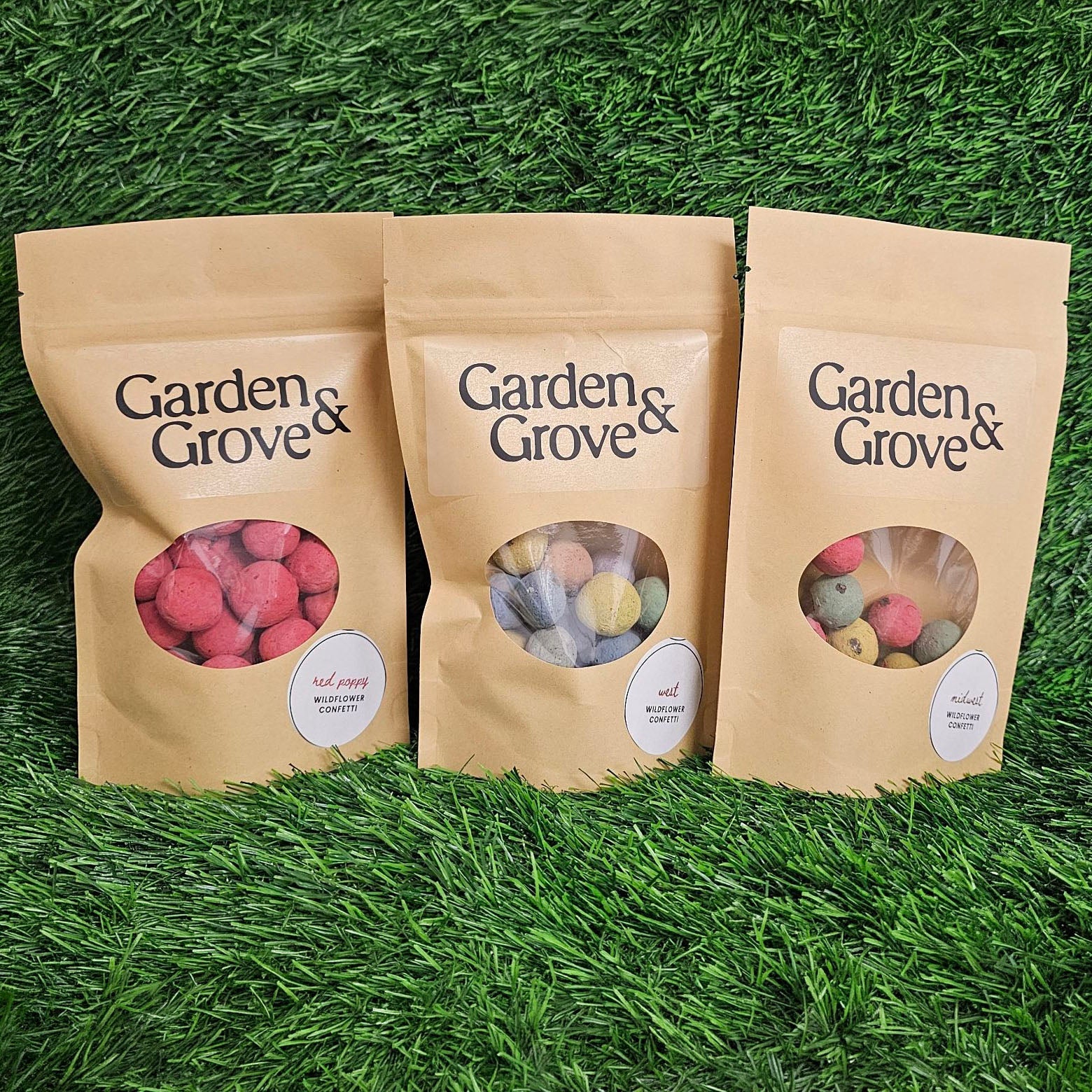 Drought-Tolerant Wildflower Garden Confetti Seed Balls