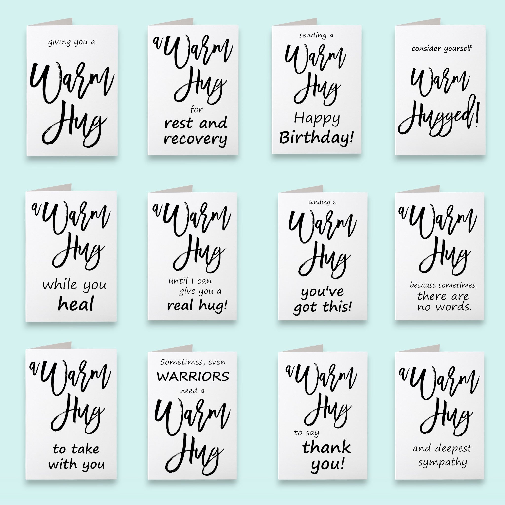 Warm Hug Gift Box for Men Women:  Microwave Heat Packs for Get Well, Birthday, Retirement, Any Time, Tan Plaid