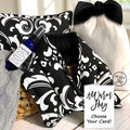 Sending A Warm Hug, Care Package with Heat Up Packs for Any Occasion or Holiday, Black and White Fabric